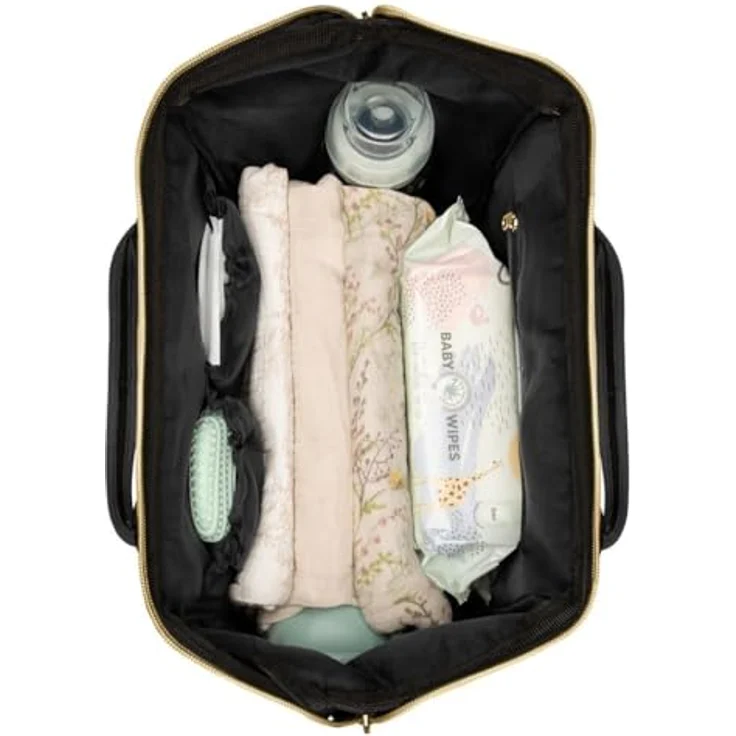 Kikkaboo Wickeltasche Siena, Rucksack mit Wickelunterlage, wasserabweisender Tasche und einstellbarer Grifflänge – Bild 7