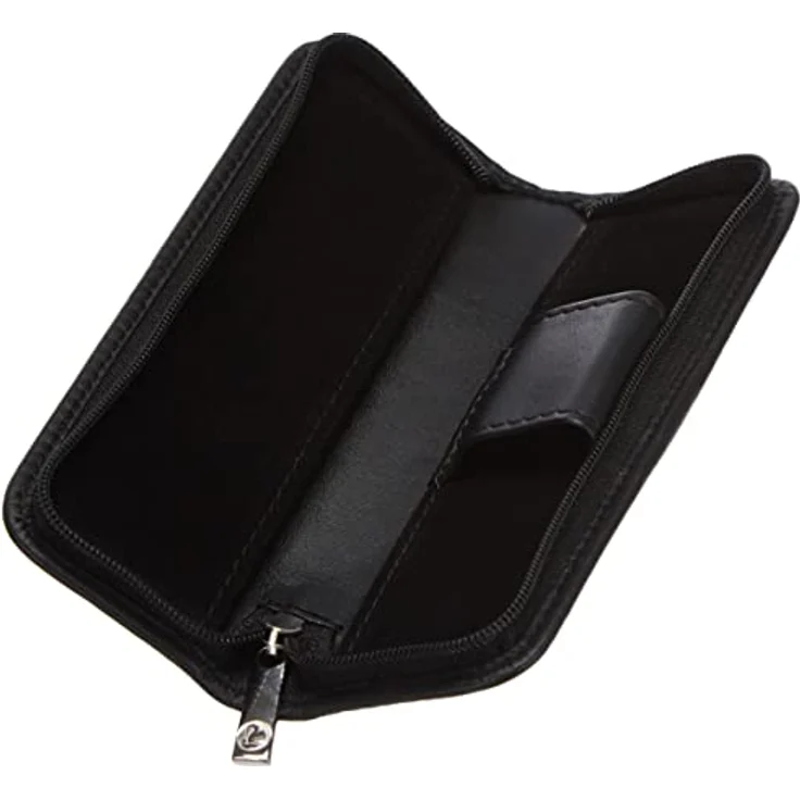 Pelikan 958017 Nappa Leder-Etui, schwarz - Schreibetui für 2 Schreibgeräte aus 100% echtem Nappa-Leder, matt – Bild 3