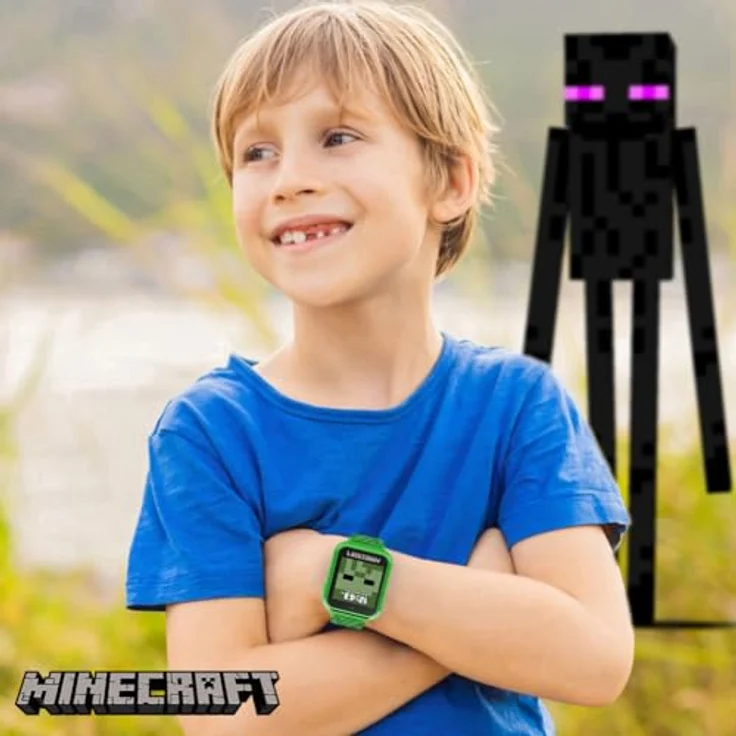 Minecraft - Kinder Smart Watch - grün – Bild 9