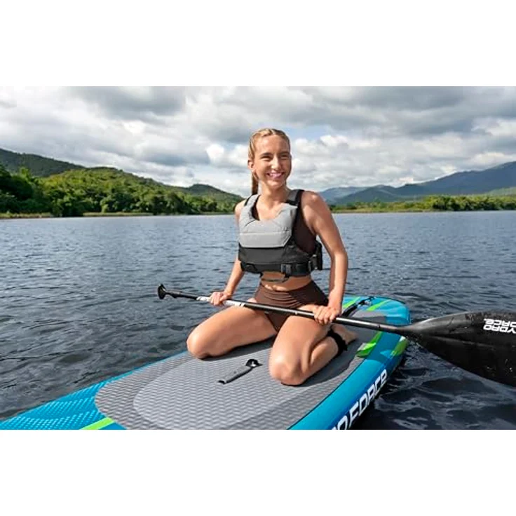 Bestway Hydro-Force SUP Allround Board-Set Aqua Journey 274 x 76 x 12 cm, aufblasbares Stand-Up-Paddleboard-Set in buntem Design – Bild 7