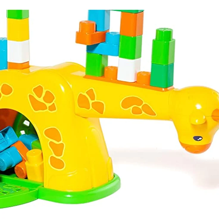 M MOLTO Activity Giraffe, Musikspielzeug mit 15 Aufbewahrungsblöcken und Melodien – Bild 5