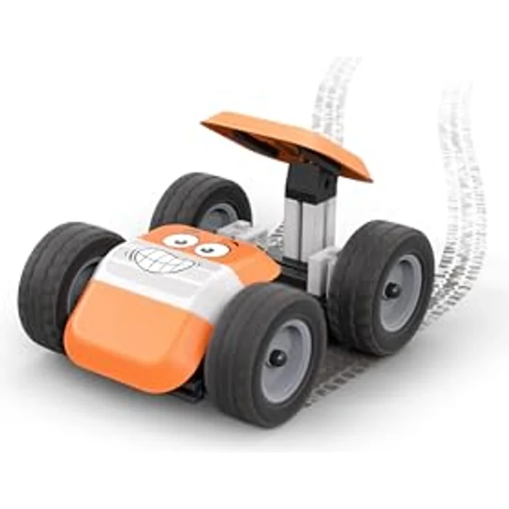 fischertechnik Junior Max 576101, Solar-Konstruktionsspielzeug mit 10 Modellen zum Bauen & Entdecken, ab 5 Jahren, orange – Bild 3