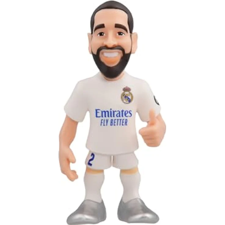 MINIX - Fußball Stars #207 - Real Madrid - Carvajal 2 - Sammelfigur 12 cm - Offizielle Lizenz von Real Madrid, PVC-Figur, 12 cm - Sammelobjekt – Bild 3