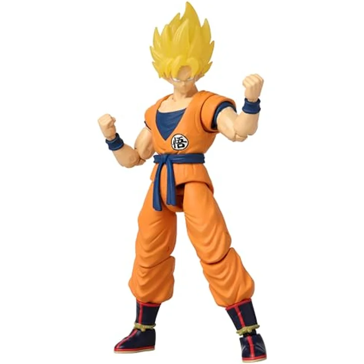 Bandai Dragon Stars, Exklusive Articulated Figur Super Saiyan Goku (DBS Broly Ver.), 17 cm, orange – Bild 9