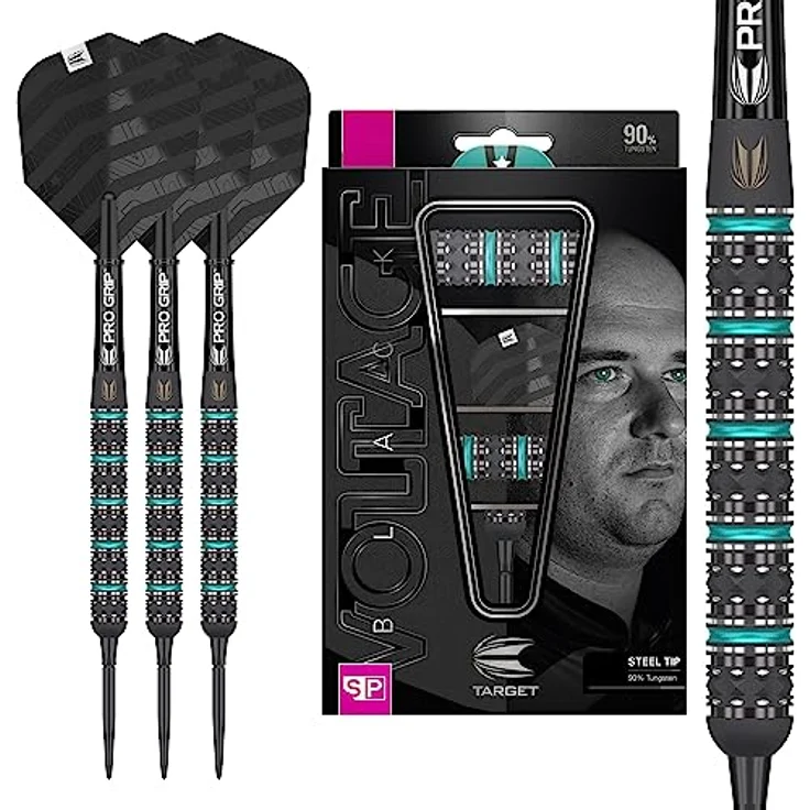 Target Rob Cross Black Edition 2023 Swiss Point Steeldarts – Bild 2