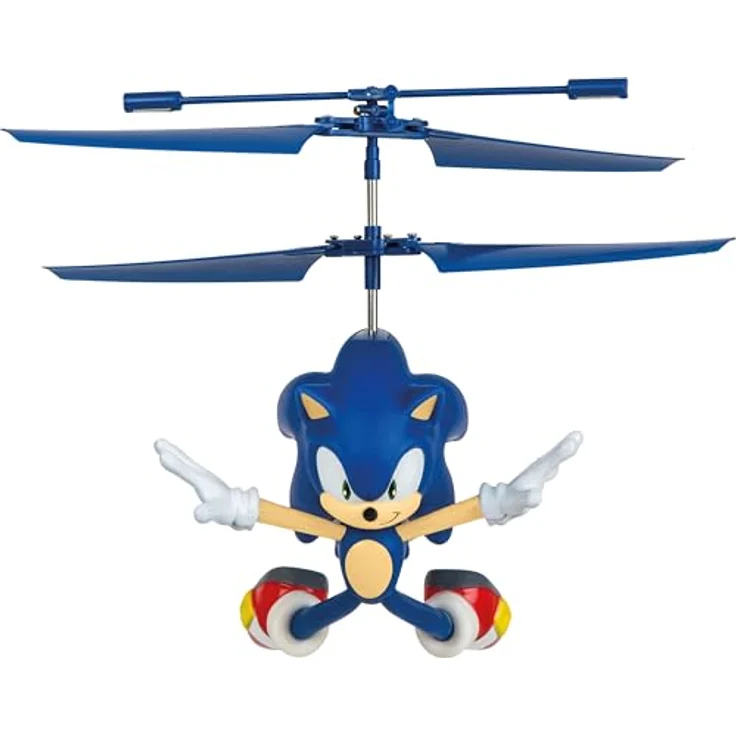Carrera 2,4GHz Sonic The Hedgehog(TM) Soaring Sonic, Ferngesteuerter Hubschrauber mit Gyro-System, inkl. Controller und Zubehör – Bild 9