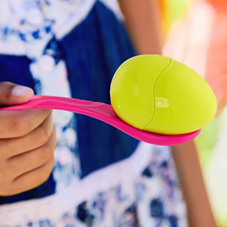 B. Toys Wurfspiel Kinder, Ringwurfspiel mit Kegeln und Eierlauf Spiel – Garten, Kindergeburtstag, Kindergarten und mehr – Indoor und Outdoor Spielzeug für Kinder ab 3 Jahren – Bild 3
