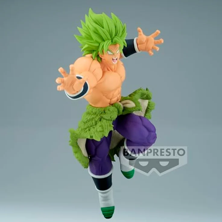 Banpresto Dragon Ball Z Super - Super Saiyan Broly Figurine 19 cm, Sammelfigur mit herausragendem Design, ideales Geschenk für Kinder – Bild 3