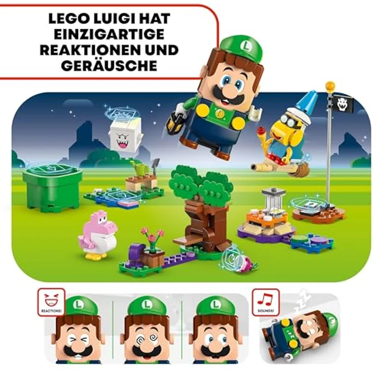 LEGO® Konstruktionsspielsteine Abenteuer mit dem interaktiven LEGO® Luigi™ (71440), LEGO Super Mario, (210 St), Made in Europe – Bild 6