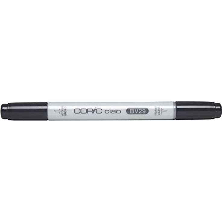 Copic Ciao Marker Typ BV-29, Slate, vielseitiger Layoutmarker mit mittelbreiter und Brush-Spitze, schnelltrocknend und nachfüllbar – Bild 1