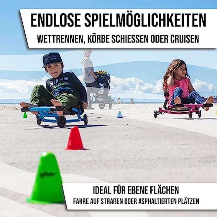 Ezyroller EzyRoller (blau) - Dreirad für Kinder von 2-4 Jahren, Spielzeug des Jahres, Stabiler Stahlrahmen – Bild 4