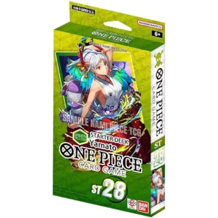 Bandai One Piece Card Game ST28, Starter Deck in Grün-Gelb mit Yamato, Englisch – Bild 2