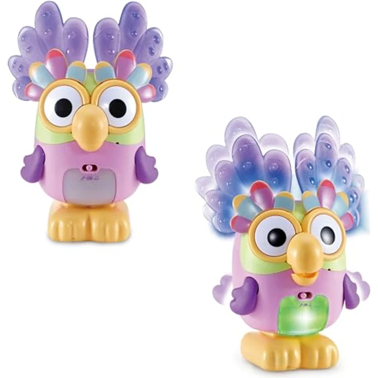 Vtech Bluey - Interaktiver Quatschimax, Funktionsplüsch mit 3 Spielmodi, aufleuchtendem Bauch und kindersicherem Batteriefach – Bild 3