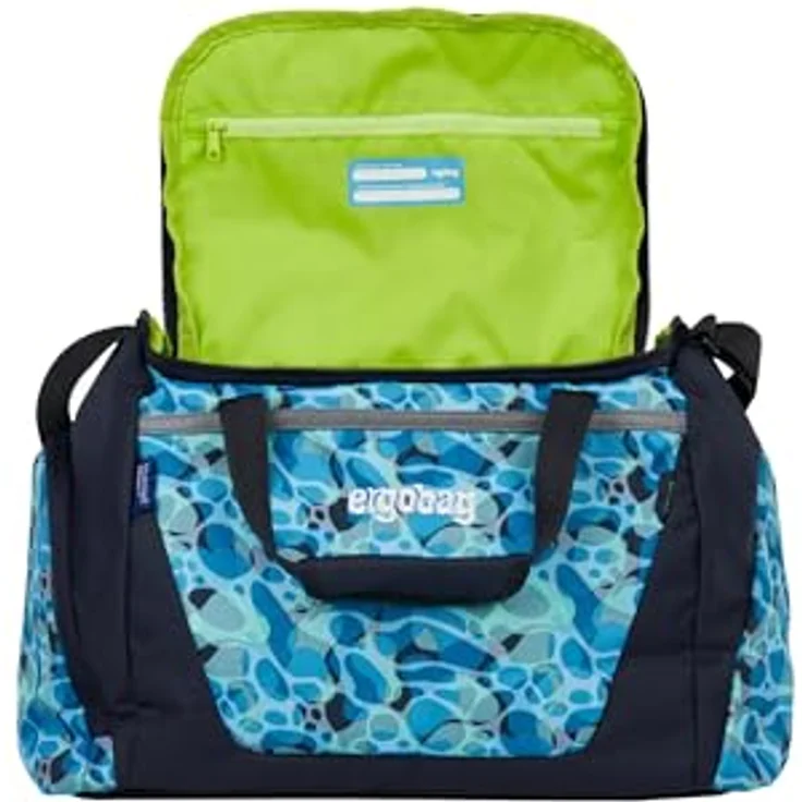 Ergobag Zubehör Sporttasche, 40 cm, grün, 100% Polyester, ideal für Kinder – Bild 2