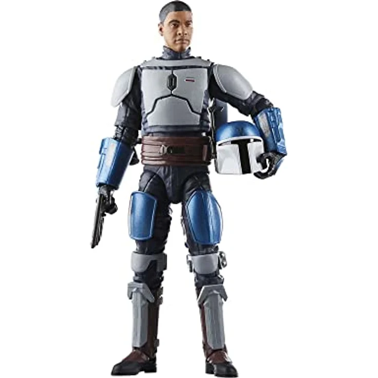 Star Wars The Black Series Mandalorian Fleet Commander Action-Figur, 15 cm, mit 3 Accessoires aus der Live-Action-Serie "The Mandalorian" – Bild 1