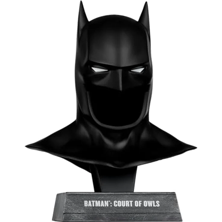 McFarlane Batman DC Direct Mini Replica 1/3 Cowl (Court of Owls) mit Ständer, 15 cm hoch – Bild 1