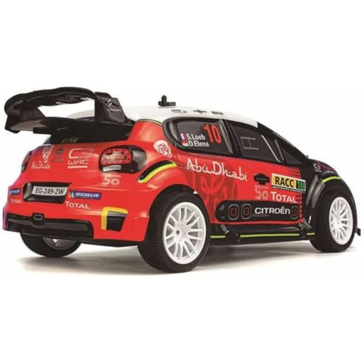Ninco Racers Citroën C3 WRC, Ferngesteuertes Auto im Maßstab 1:10, 2,4 GHz, Rot und Schwarz, 500 mAh Li-Ion Akku, 20 km/h Geschwindigkeit – Bild 5