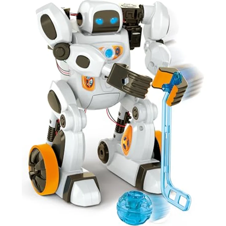 Clementoni RoboMaker Starter DE, Roboter mit KI, Gesten- und Sprachbefehlserkennung, Bluetooth-fähig, ab 8 Jahren – Bild 4