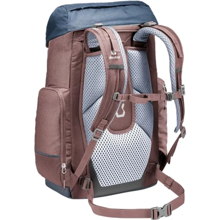 deuter Schulrucksack Scula, 30 Liter Volumen, ergonomisches Design, ashrose-ink – Bild 6