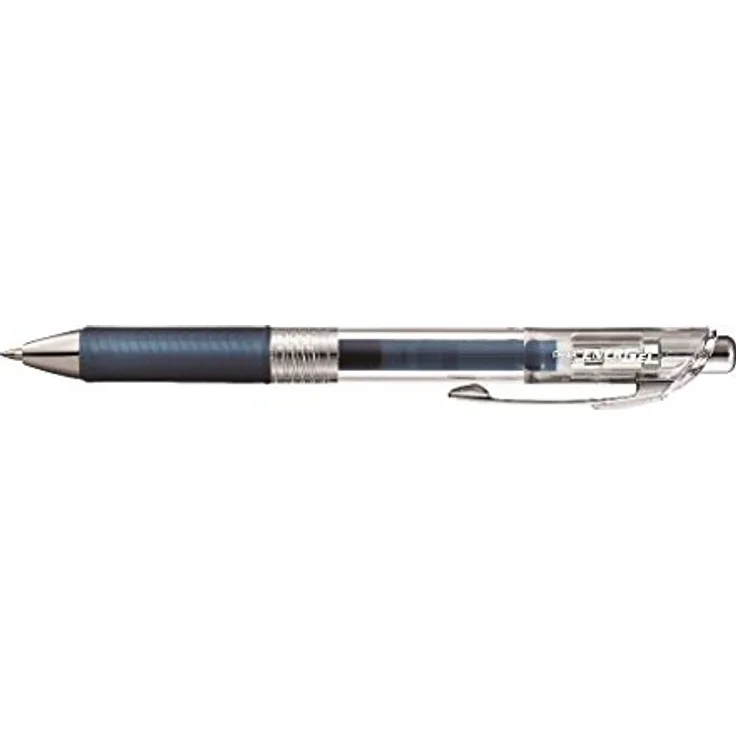 Pentel BL77TLE-CAX EnerGel Pure Gel-Tintenroller mit Druckmechanik, 0,7 mm Kugeldurchmesser = 0,35 mm Strichstärke, nachfüllbar, 1 Stück, marineblau