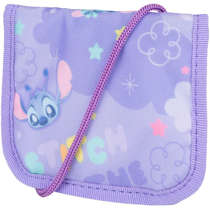 McNeill Brustbeutel Stitch II, Kinder-Brustbeutel für Kleingeld und Ausweise, Farbe: Nicht angegeben