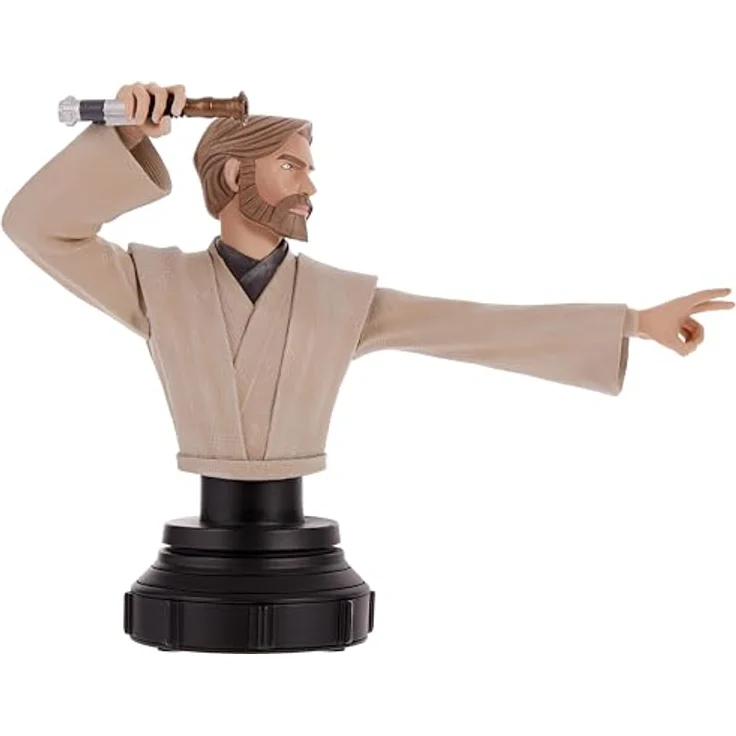Diamond Select Toys Star Wars Clone Wars Obi Wan 1/7 Scale Bust Figur – Bild 5
