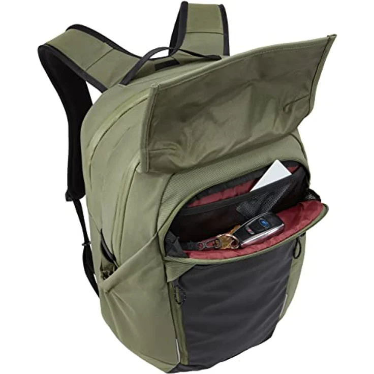 Thule Paramount Commuter Backpack 18L Fahrradrucksack Olivine Large – Bild 4