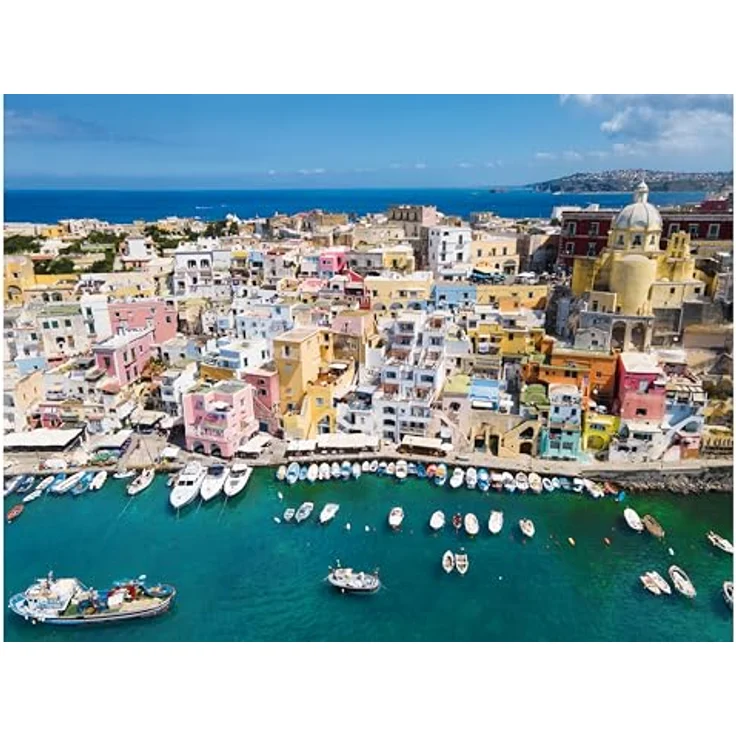 Ravensburger Puzzle 12001210 - Buntes Procida Italien - 1500 Teile Puzzle für Erwachsene und Kinder ab 14 Jahren, Stadt-Puzzle Procida, Italien – Bild 1