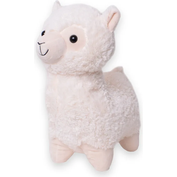 TE-IMPORTE TE-Trend Kuscheltier Alpaka, 40 cm Plüschtier mit kindgerechtem Design und tollen haptischen Eigenschaften