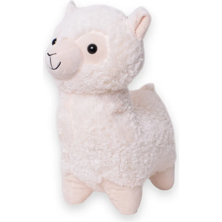 TE-IMPORTE TE-Trend Kuscheltier Alpaka, 40 cm Plüschtier mit kindgerechtem Design und tollen haptischen Eigenschaften