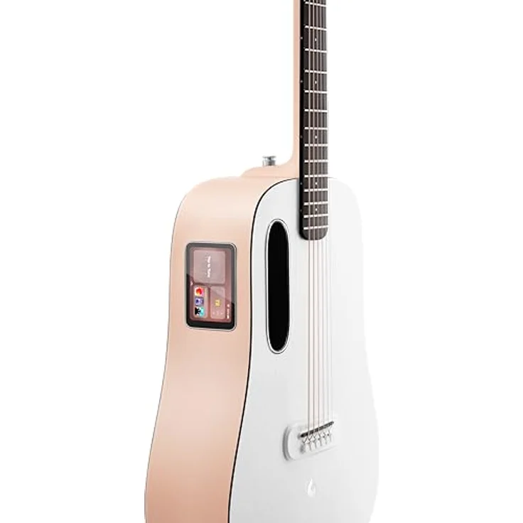 Lava Music Gitarre ME Play 36 Zoll, elektroakustische Gitarre mit HPL-Korpus, Hilava 2.0 System und FreeBoost-Technologie, Light Peach – Bild 2