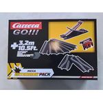 Carrera Extension Pack - Mega, Zubehörset für Carrera Go... mit bis zu 3,2 Meter Streckenlänge, für kreatives Spielen