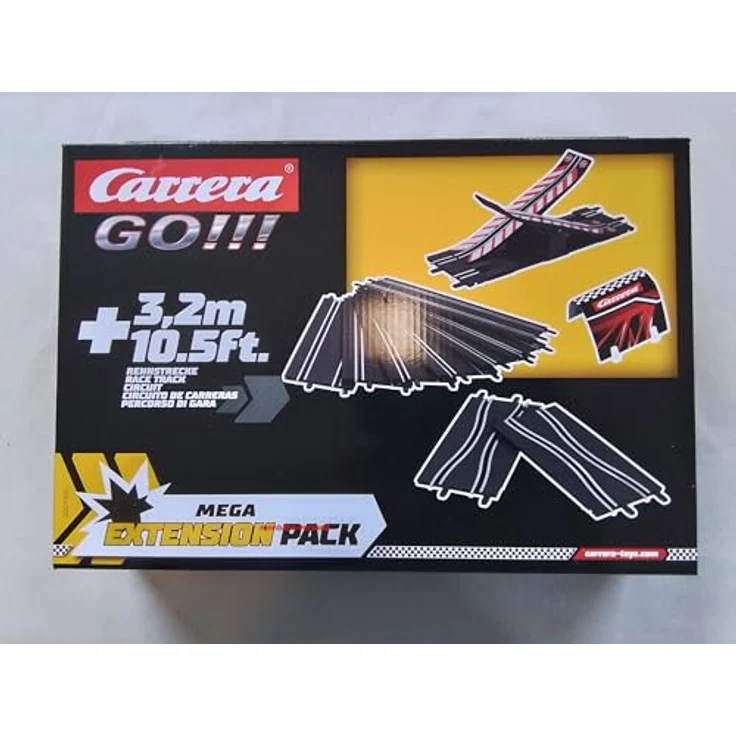 Carrera Extension Pack - Mega, Zubehörset für Carrera Go... mit bis zu 3,2 Meter Streckenlänge, für kreatives Spielen – Bild 1