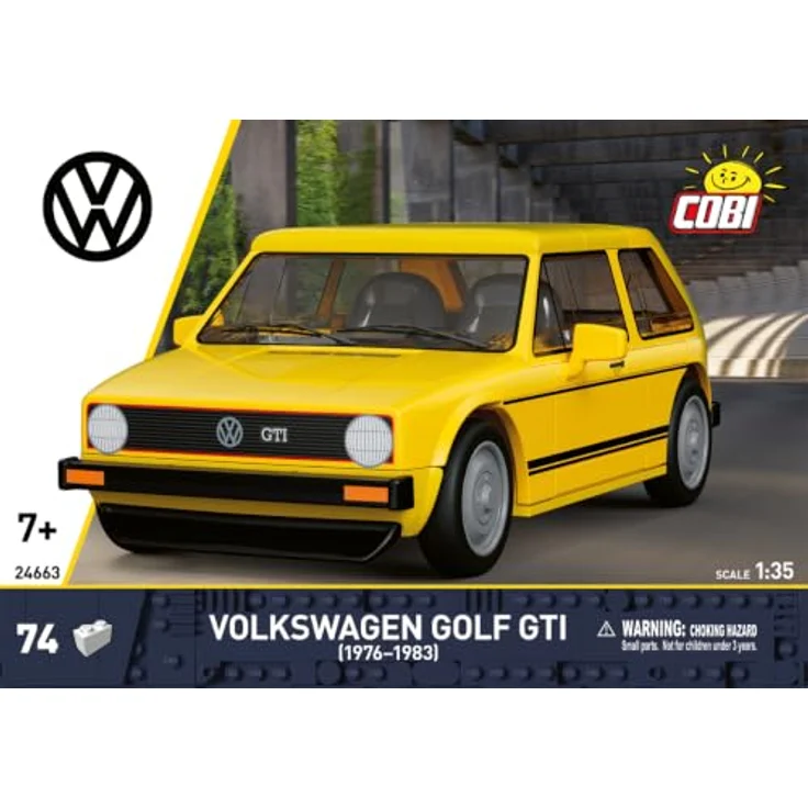 COBI Volkswagen Golf GTI, Modellfahrzeug mit leicht verständlicher Anleitung – Bild 2