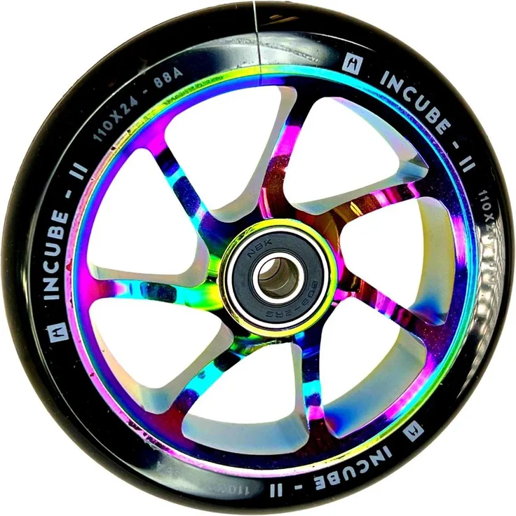 Ethic DTC Incube II Stunt-Scooter Rolle 110mm Neochrom, Aluminium 6061, 204g, 88A