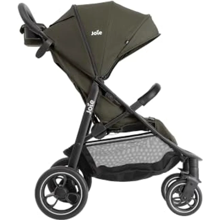 Joie Litetrax Pro Buggy, kompakter Sportwagen mit pannensicheren Schaumstoffreifen und Flex-Komfort-Federung, Sage – Bild 3