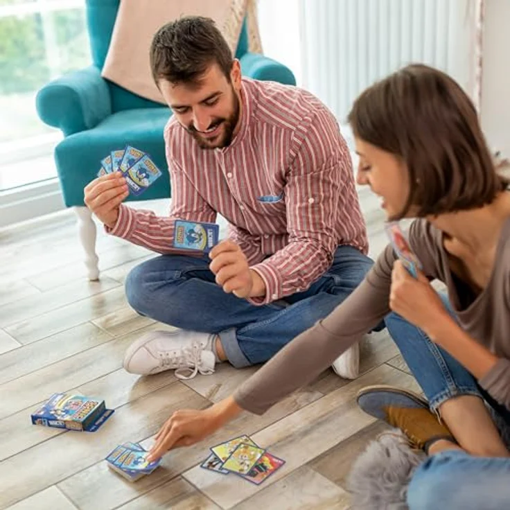 Winning Moves Sonic the Hedgehog WHOT!, Kartenspiel mit ikonischen Charakteren und speziellen Fähigkeiten, Französisch – Bild 5