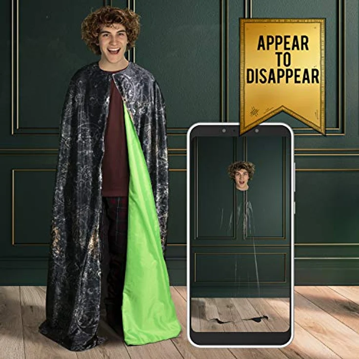 WOW! STUFF Harry Potter Tarnmantel Deluxe Erwachsene | Official Wizarding World Harry Potter Fanartikel, Sammlerstücke, Spielzeug und Geschenke | Harry Potter Umhang für Fans ab 8 Jahren – Bild 5