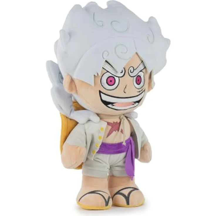 BARRADO Barrado Ruffy Gear 5 Plüschtier, 34 cm, weich und langlebig, für One Piece Fans, ideal ab 8 Jahren – Bild 2