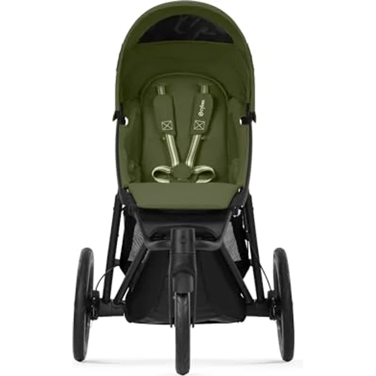 Cybex Avi Spin, Kinderwagen mit schwenkbarem Vorderrad und Luftbereifung, für City und Jogging, schwarz – Bild 2