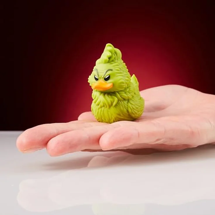TUBBZ Mini Grinch Sammelbare Vinyl-Gummiente, ca. 5cm hoch, offizielles Dr. Seuss Merchandise – Bild 5
