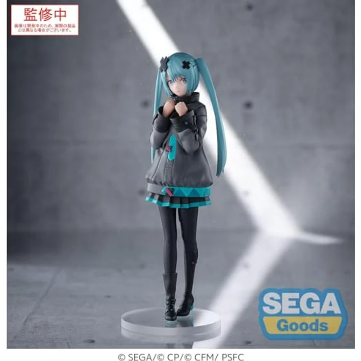 USA Gundam Store Hatsune Miku Shuttered Sekai Version Figur, 20 cm, leuchtend, PVC – Bild 1