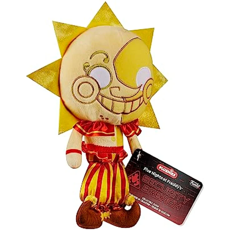 Funko Five Nights at Freddy's Plüschfigur Sun, ca. 18 cm, flauschig-weich – Bild 2