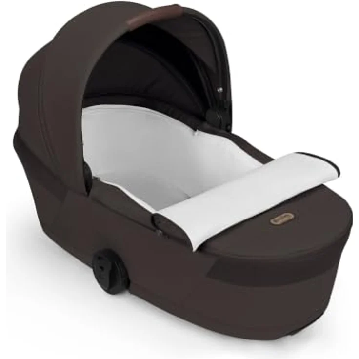 Cybex Balios S Lux Kinderwagen, inkl. faltbarer Babywanne, kompakt und leicht, Chocolate Brown – Bild 6