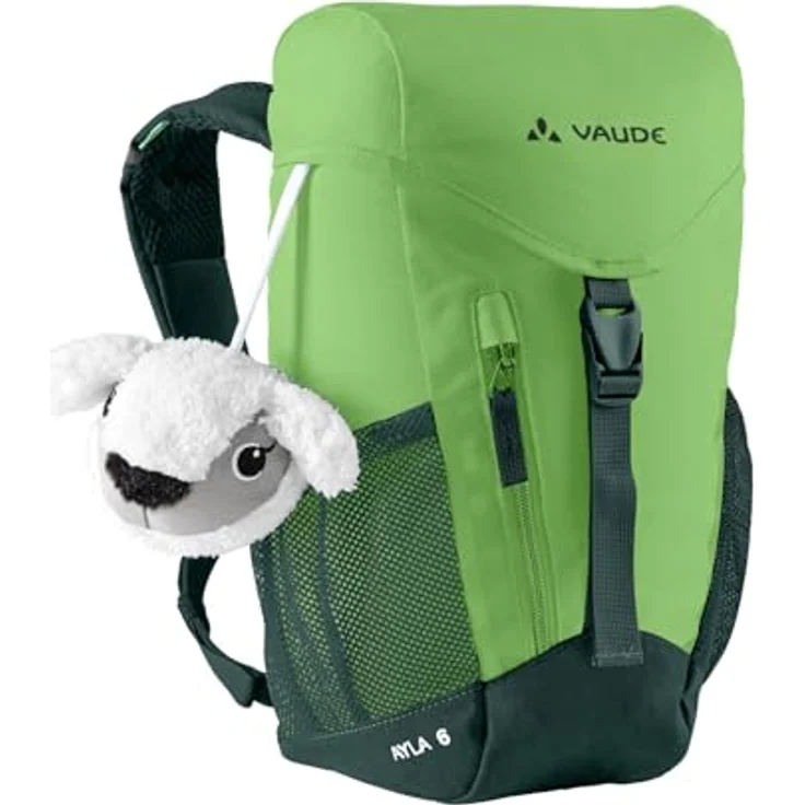 Vaude Ayla 6, Kinderrucksack aus 100% Polyester in grün, 30 cm Höhe, ideal für den Kindergarten – Bild 1