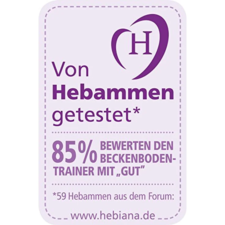 NUK 10256366 Beckenbodentrainer, unsichtbare Trainingshilfe für die Rückbildung nach der Geburt, 1 Stück – Bild 5