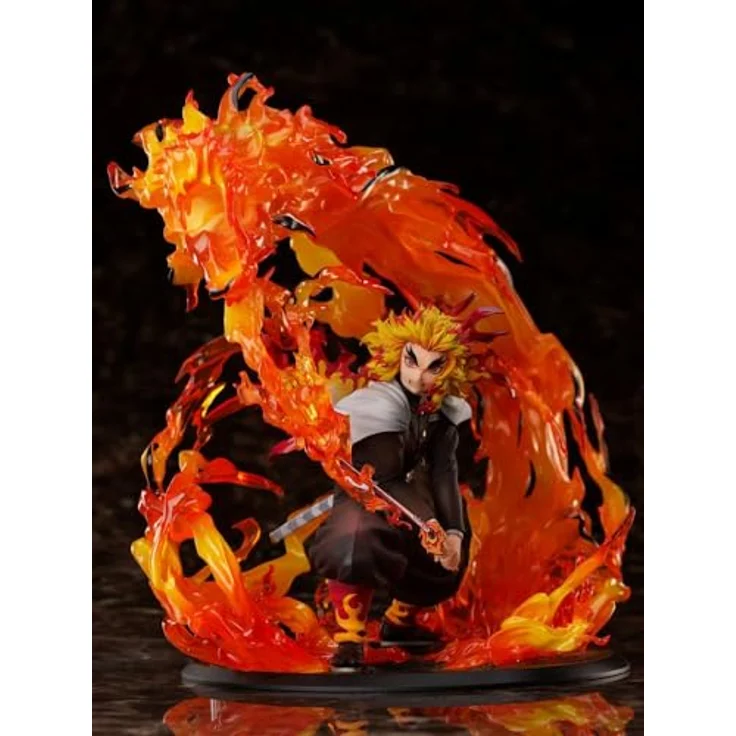 Aniplex Demon Slayer: Kimetsu no Yaiba Figur 1/8 Kyojuro Rengoku, 26 cm, Sammelfigur – Bild 1