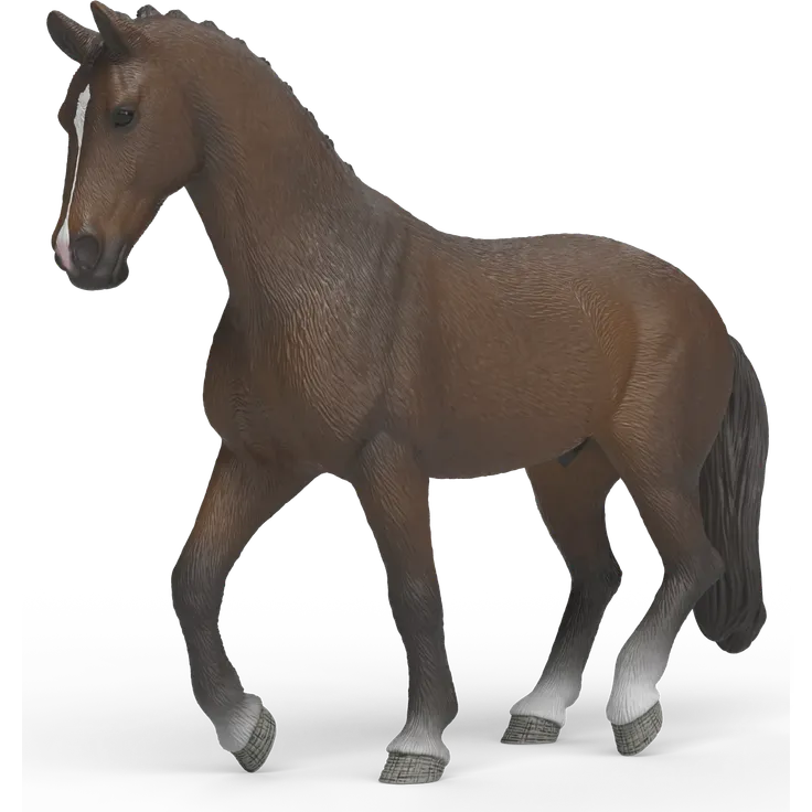 Schleich KWPN Wallach (14919), Horse Club Figur, 14,3 x 9,7 x 3,5 cm, vielseitiges niederländisches Warmblut
