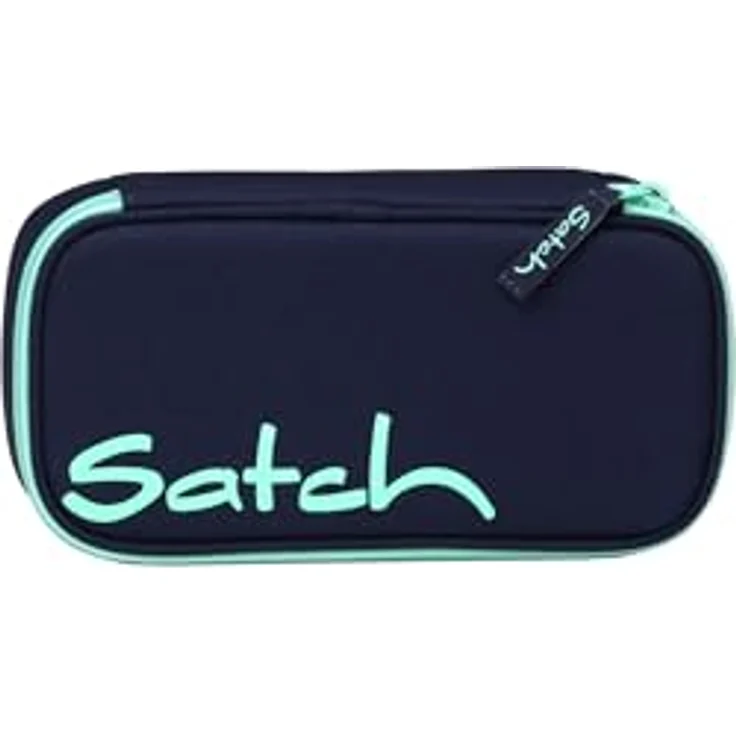 Satch Federmäppchen Schlamperbox (2-tlg), inklusive Geodreieck und Stundenplan, wasser- und schmutzabweisendes Material aus 100% recyceltem Polyester – Bild 1