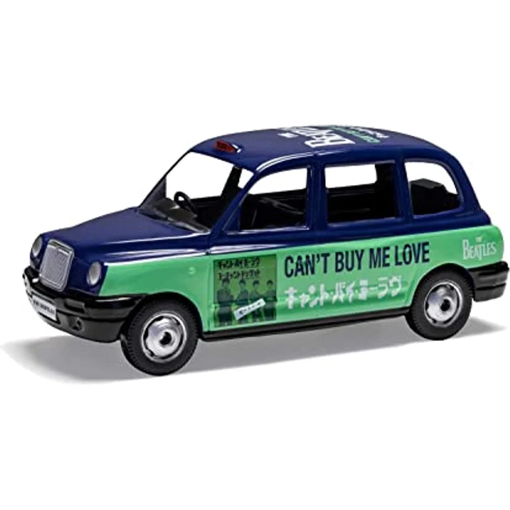 Corgi CC85935, London Taxi „Can't Buy Me Love“, Druckgussmodell in Präsentationsbox, Sammlerstück von The Beatles – Bild 1